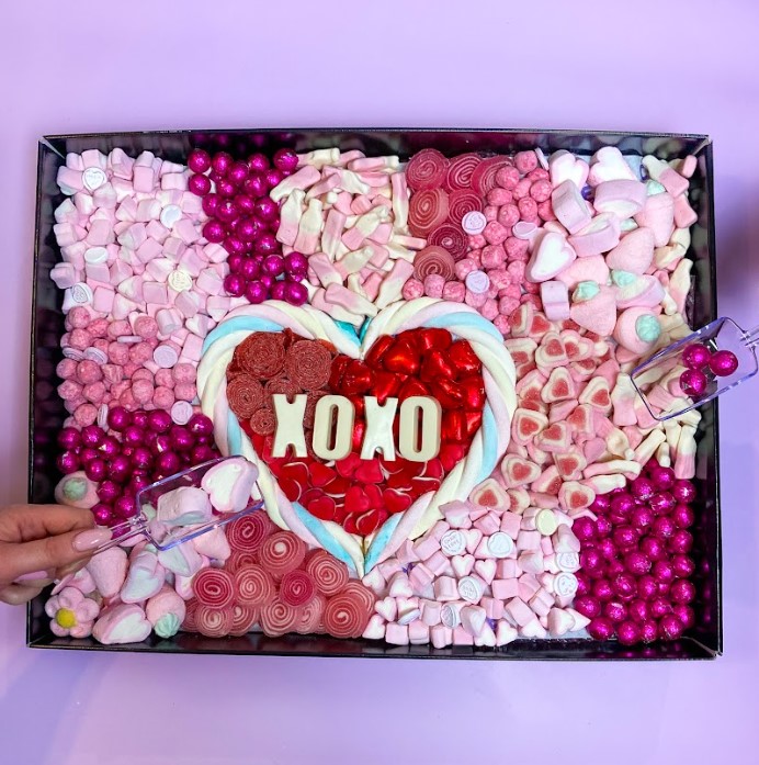 Valentine’s Day Candy Platter